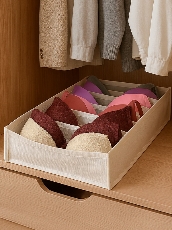 Colmeia Organizadora Tnt Branco - Imagem 5