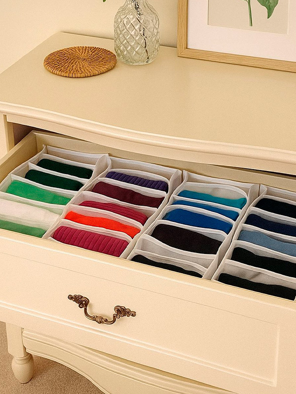 Colmeia Organizadora Tnt Branco - Imagem 4